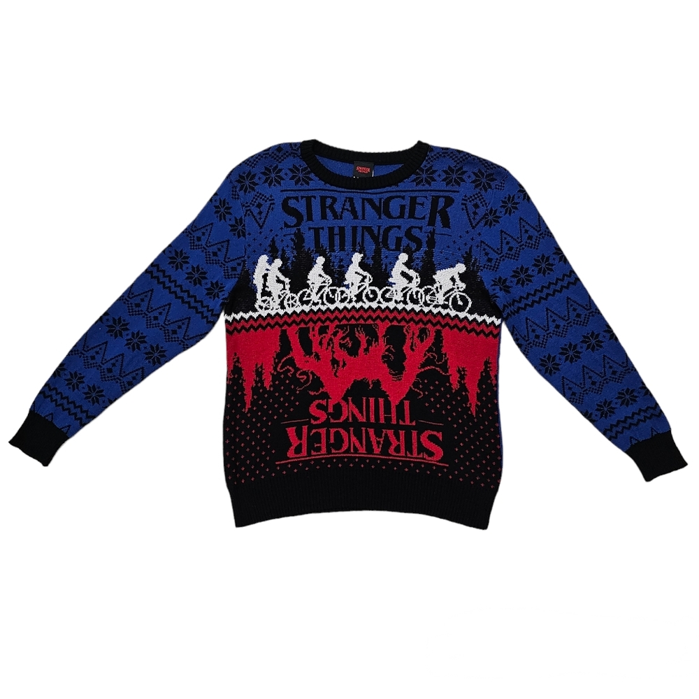 Stranger Things Ugly Holiday Sweater